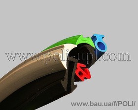 Уплотнители для алюминиевых профилей &mdash; POLI тм